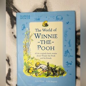 2004 Hardcover Edition of “ World of Winnie The Pooh” Original Classic Stories